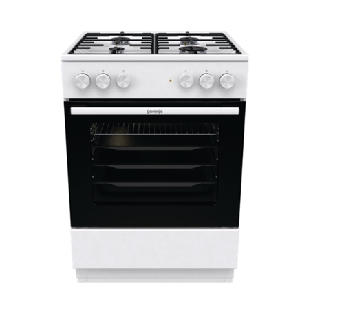 Fritstående Kombineret komfur - Gorenje GK6A60WH