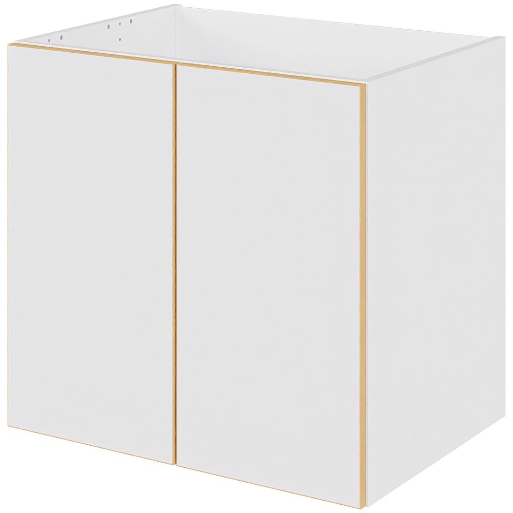 Multi-Living Bad hyldeskab i White/Oak Line med 1 låge D: 44.5 cm - Bredde: 60 cm