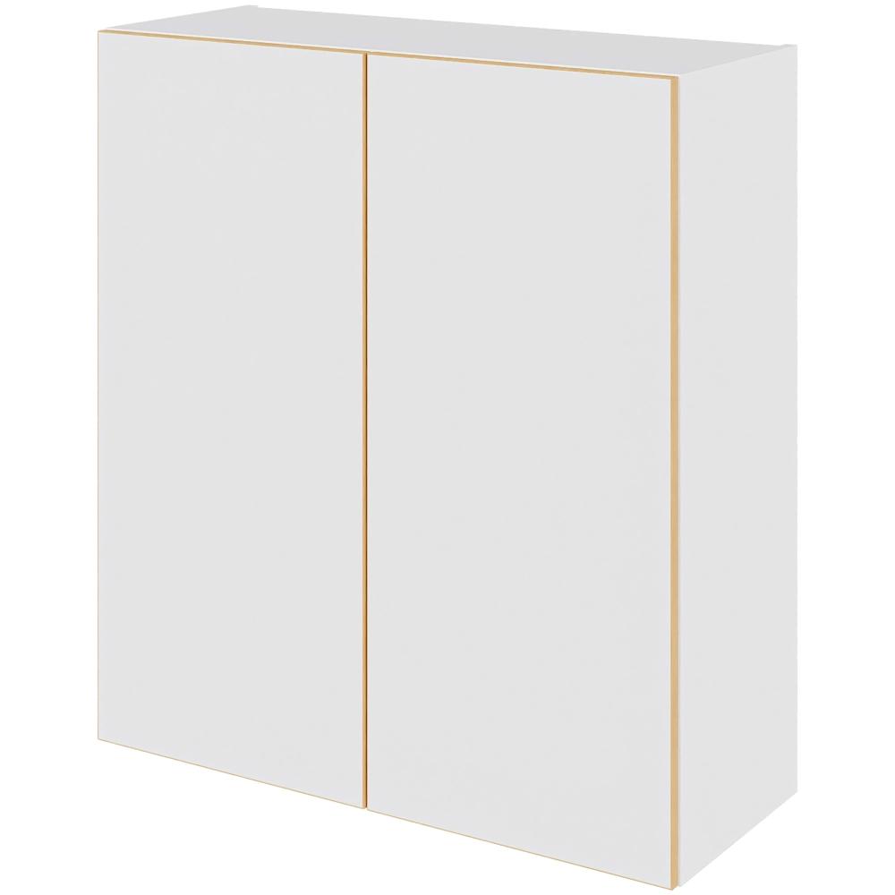 Multi-Living Køkken hyldeskab i White/Oak Line H: 89,6 cm D: 34,0 cm - Inklusiv 3 hylder - Bredde: 80 cm