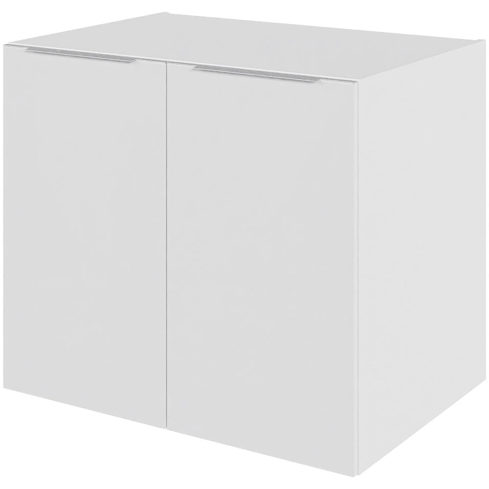 Multi-Living Køkken hyldeskab i Malet Hvid Front Paris H: 70,4 cm D: 60,0 cm - 2 låger inklusiv 1 hylde - Bredde: 80 cm