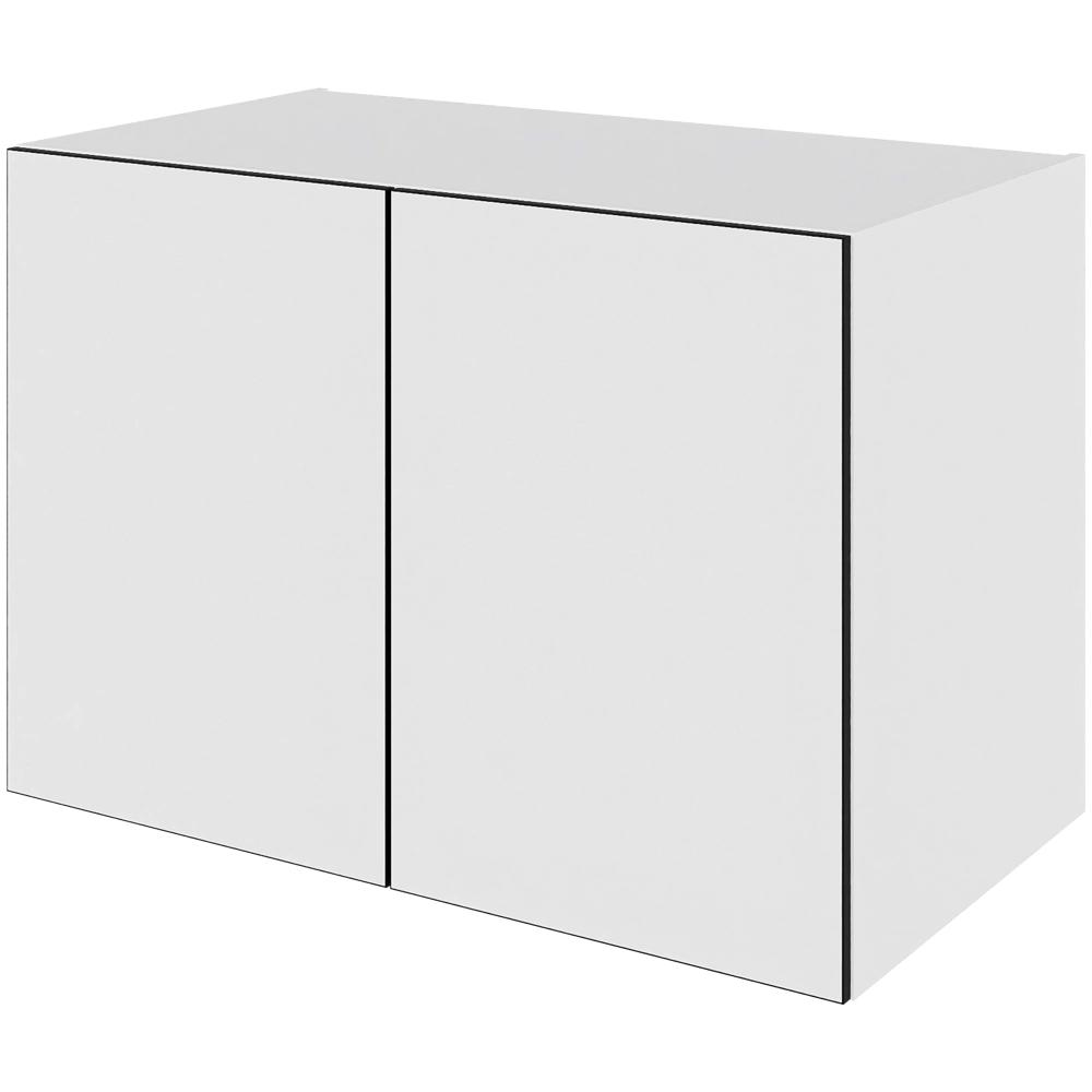 Multi-Living Køkken hyldeskab i White/Black line H: 70,4 cm D: 60,0 cm - 2 låger inklusiv 1 hylde - Bredde: 100 cm